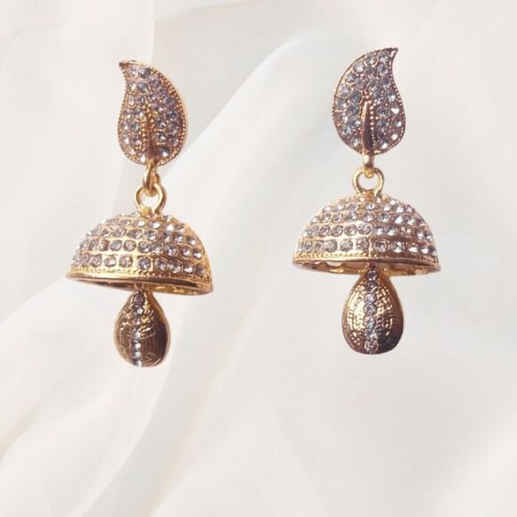 Mushroom Earrings A1135 - Picture 1 of 3